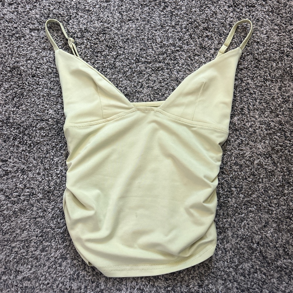 Yellow tank